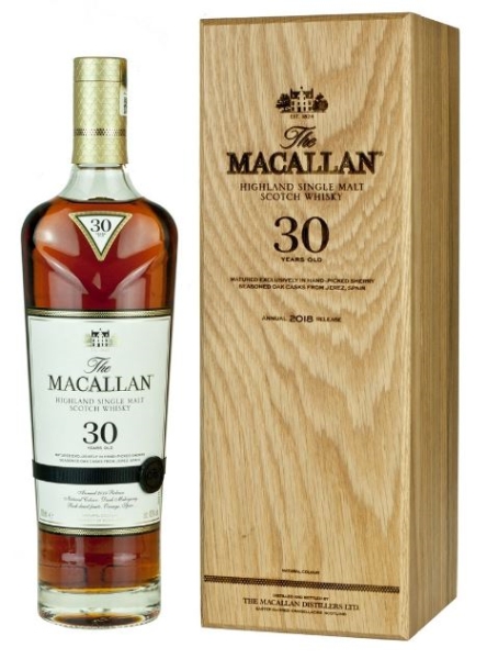Image sur Macallan 30 Years Sherry Oak 43° 0.7L